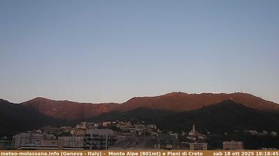 immagine della webcam nei dintorni di Pegli: webcam Sant'Olcese
