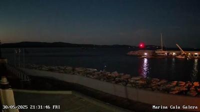 Preview delle webcam di Monte Argentario: Cala Galera Porto