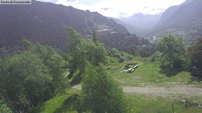 immagine della webcam nei dintorni di Pra Catinat: webcam Fenestrelle