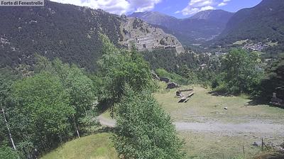 immagine della webcam nei dintorni di Claviere: webcam Fenestrelle