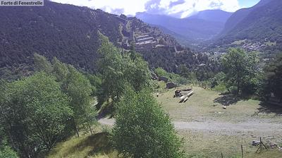immagine della webcam nei dintorni di Roure: webcam Fenestrelle