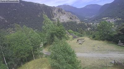 immagine della webcam nei dintorni di Mompantero: webcam Fenestrelle