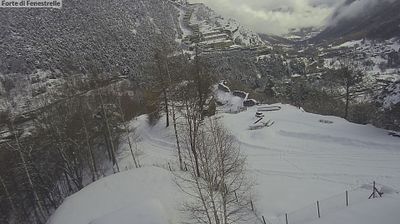 immagine della webcam nei dintorni di Roure: webcam Fenestrelle