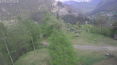 immagine della webcam nei dintorni di Roure: webcam Fenestrelle