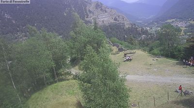 immagine della webcam nei dintorni di Roure: webcam Fenestrelle