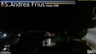 immagine della webcam nei dintorni di Cagliari: webcam Sant'Andrea Frius