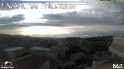 immagine della webcam nei dintorni di San Gregorio: webcam Sant'Andrea Frius