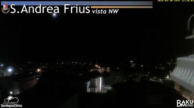 immagine della webcam nei dintorni di Tasonis: webcam Sant'Andrea Frius