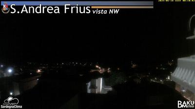 immagine della webcam nei dintorni di Cagliari: webcam Sant'Andrea Frius
