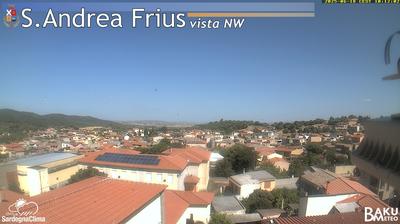 immagine della webcam nei dintorni di Sestu: webcam Sant'Andrea Frius