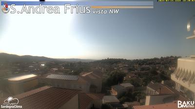immagine della webcam nei dintorni di Tasonis: webcam Sant'Andrea Frius