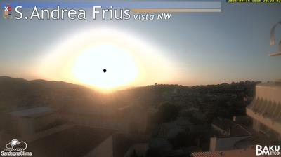 immagine della webcam nei dintorni di Armungia: webcam Sant'Andrea Frius