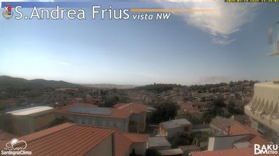immagine della webcam nei dintorni di Tasonis: webcam Sant'Andrea Frius