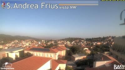 immagine della webcam nei dintorni di Serri: webcam Sant'Andrea Frius