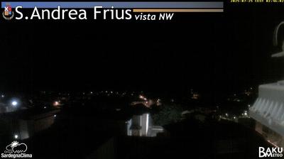 immagine della webcam nei dintorni di Serramanna: webcam Sant'Andrea Frius