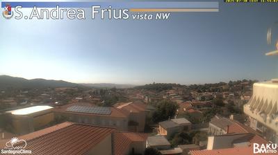 immagine della webcam nei dintorni di Cagliari: webcam Sant'Andrea Frius