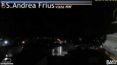 immagine della webcam nei dintorni di Silius: webcam Sant'Andrea Frius
