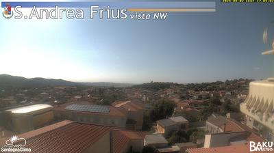 immagine della webcam nei dintorni di Sestu: webcam Sant'Andrea Frius