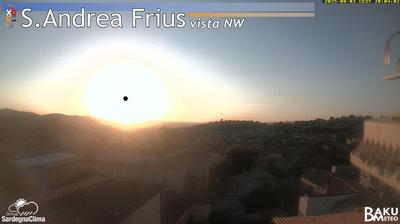 immagine della webcam nei dintorni di Sinnai: webcam Sant'Andrea Frius