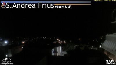 immagine della webcam nei dintorni di Sinnai: webcam Sant'Andrea Frius