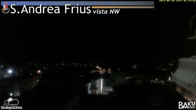 immagine della webcam nei dintorni di Armungia: webcam Sant'Andrea Frius