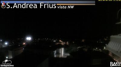 immagine della webcam nei dintorni di Serri: webcam Sant'Andrea Frius