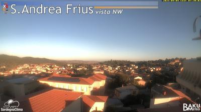 immagine della webcam nei dintorni di Ballao: webcam Sant'Andrea Frius