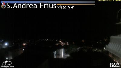 immagine della webcam nei dintorni di Tasonis: webcam Sant'Andrea Frius