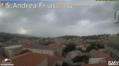 immagine della webcam nei dintorni di Serramanna: webcam Sant'Andrea Frius