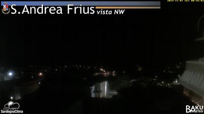 immagine della webcam nei dintorni di Sinnai: webcam Sant'Andrea Frius