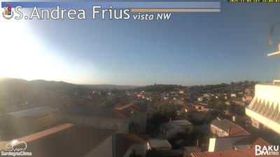 immagine della webcam nei dintorni di Armungia: webcam Sant'Andrea Frius