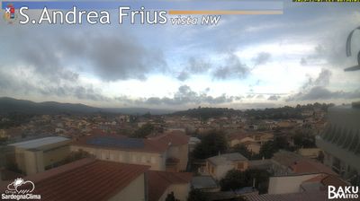 immagine della webcam nei dintorni di Serri: webcam Sant'Andrea Frius