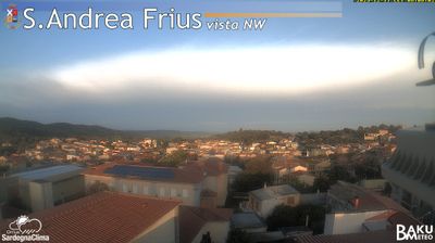 immagine della webcam nei dintorni di Sinnai: webcam Sant'Andrea Frius