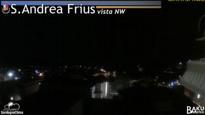immagine della webcam nei dintorni di Sinnai: webcam Sant'Andrea Frius