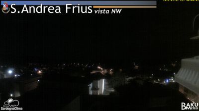 immagine della webcam nei dintorni di Armungia: webcam Sant'Andrea Frius
