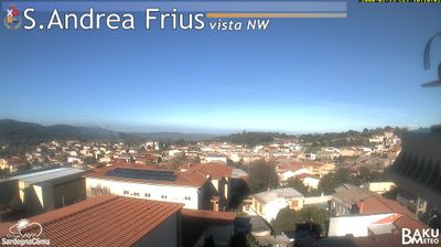 immagine della webcam nei dintorni di Villasor: webcam Sant'Andrea Frius