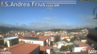 immagine della webcam nei dintorni di Sinnai: webcam Sant'Andrea Frius