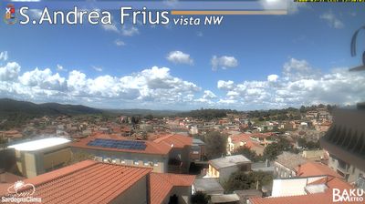 immagine della webcam nei dintorni di Tasonis: webcam Sant'Andrea Frius
