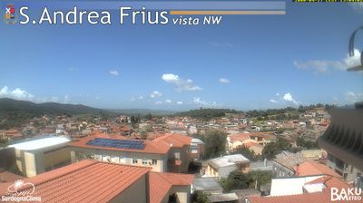 immagine della webcam nei dintorni di Sinnai: webcam Sant'Andrea Frius