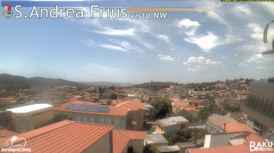 immagine della webcam nei dintorni di Sinnai: webcam Sant'Andrea Frius