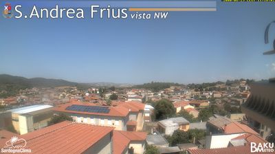 immagine della webcam nei dintorni di Serri: webcam Sant'Andrea Frius