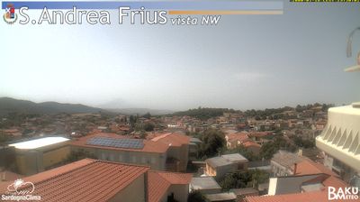immagine della webcam nei dintorni di Villasor: webcam Sant'Andrea Frius