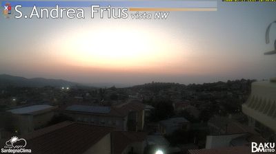immagine della webcam nei dintorni di Sinnai: webcam Sant'Andrea Frius