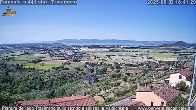 immagine della webcam nei dintorni di Montepulciano Stazione: webcam Panicale