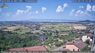 immagine della webcam nei dintorni di Ponte Felcino: webcam Panicale