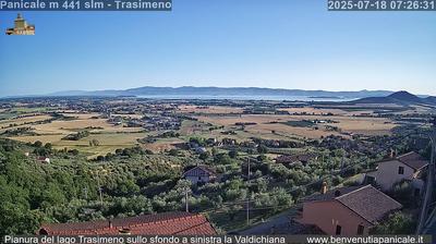 immagine della webcam nei dintorni di Castiglione del Lago: webcam Panicale
