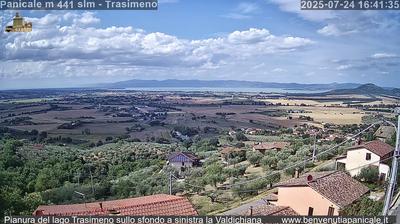 immagine della webcam nei dintorni di Castiglione del Lago: webcam Panicale