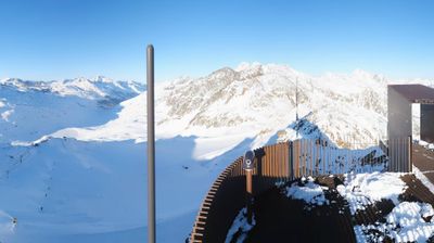 immagine della webcam nei dintorni di Malles Venosta: webcam Senales Ski