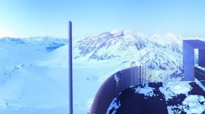 immagine della webcam nei dintorni di Malles Venosta: webcam Senales Ski