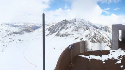 immagine della webcam nei dintorni di Malles Venosta: webcam Senales Ski
